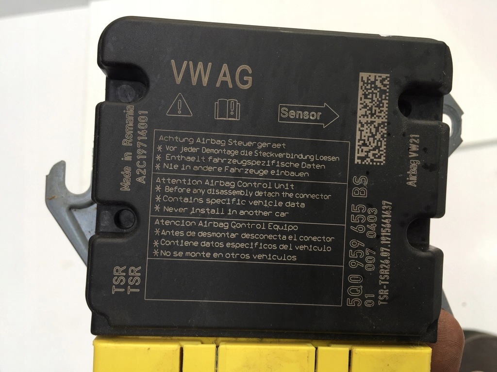 фото №13, Seat tarraco 20r подушки безпеки повітряні подушка безпеки датчик