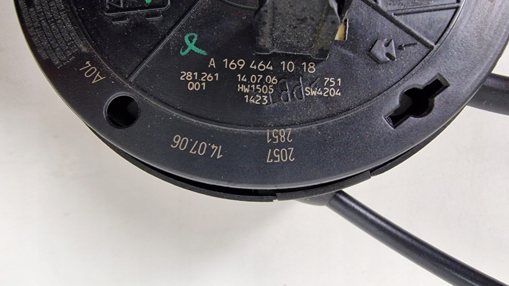 фото №16, Mercedes w203 перемикач стрічка шлейф a2035408145 датчик kąta повороту