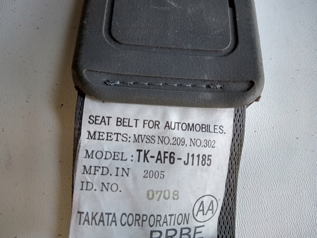 фото №6, Pas безопасности honda civic