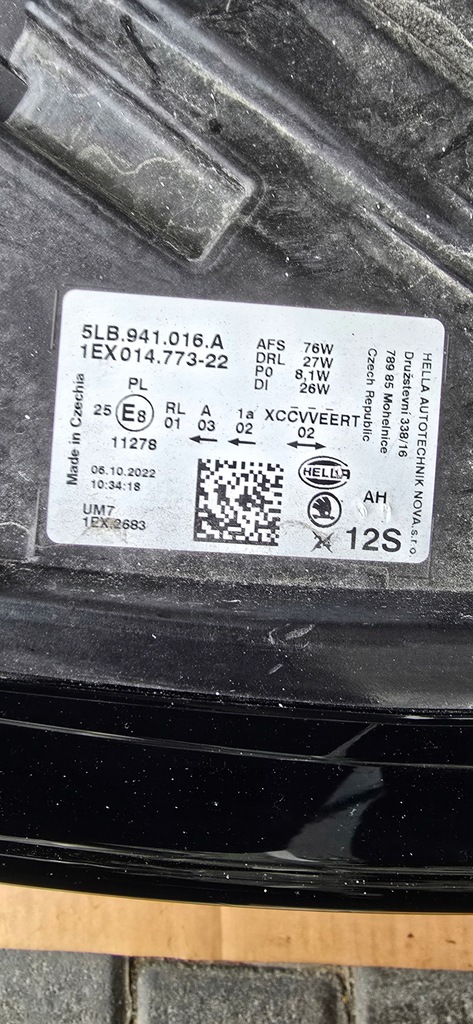 фото №11, Лампы skoda enyaq левая/правая full led 5lb941015g 5lb941016a