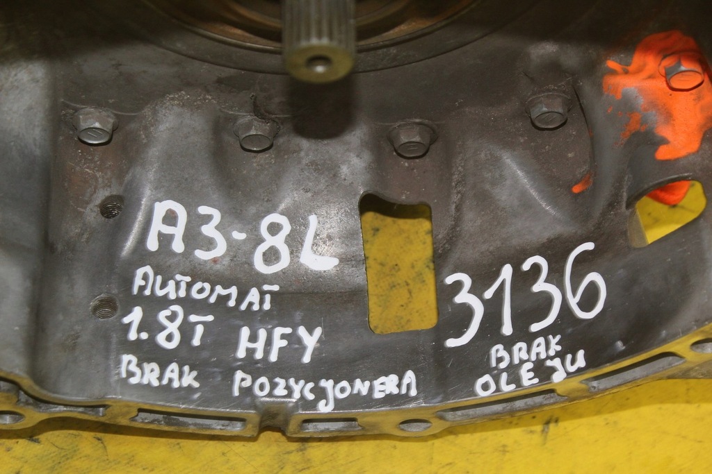 фото №10, Коробка передач передач audi a3 8l tt 8n 1.8 t hfy автоматическая коробка передач