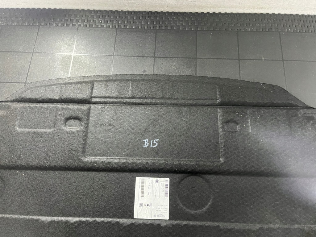 фото №9, Bmw x2 f39 полиця підлога обшивка багажника 7423248-07
