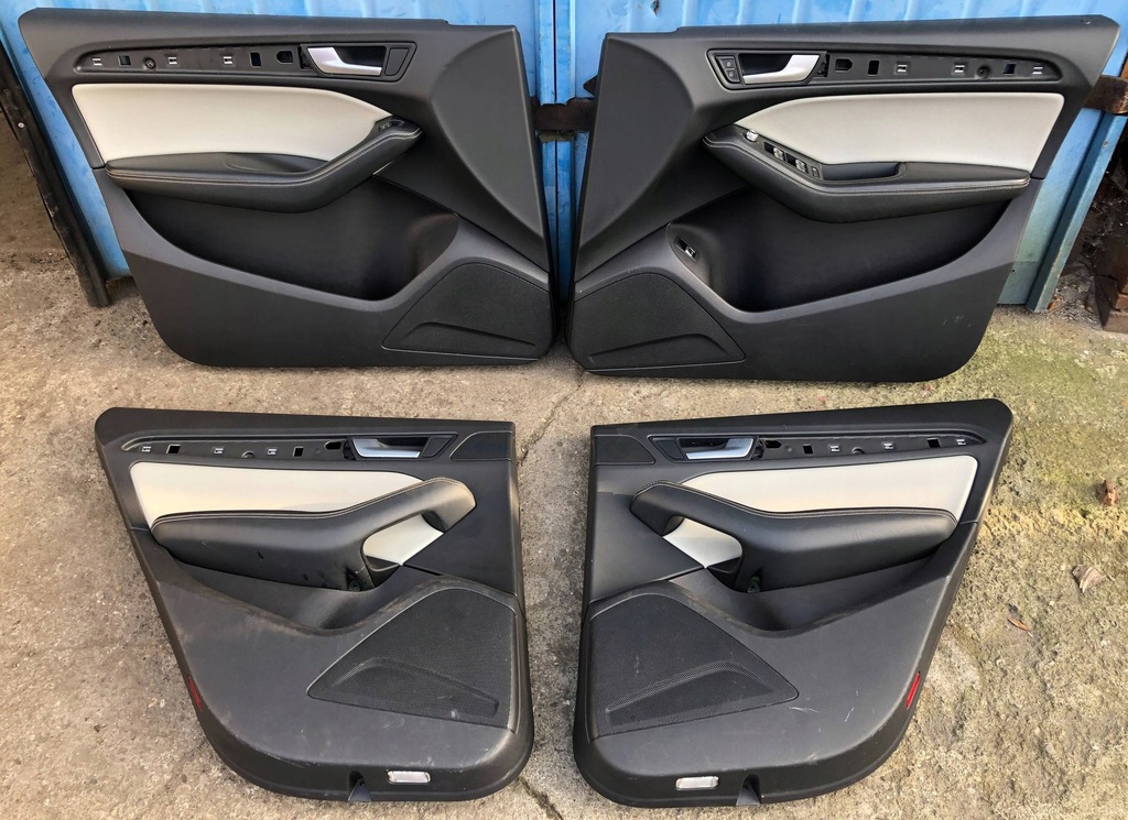 фото №15, Комплект кожаных подогреваемых сидений сиденья электрика audi sq5 q5 8r