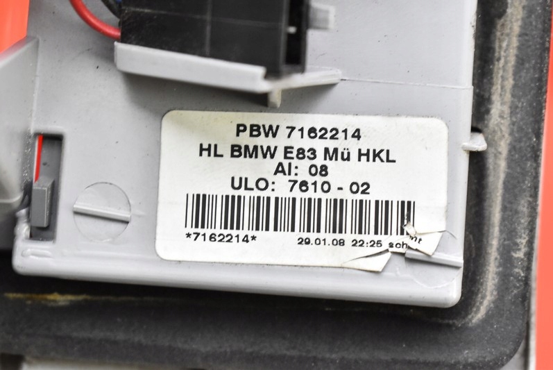 фото №7, Лампа правая задняя задняя 7162214 bmw x3 e83 lift 06-10