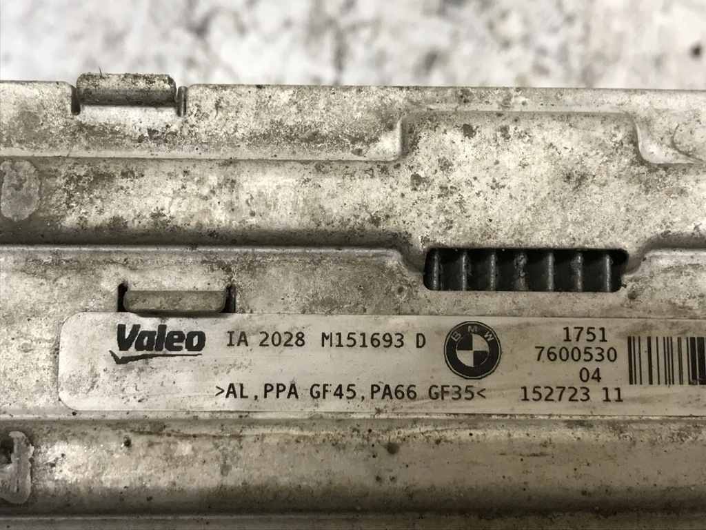 фото №12, Bmw оригинальный номер 7600530 радиатор