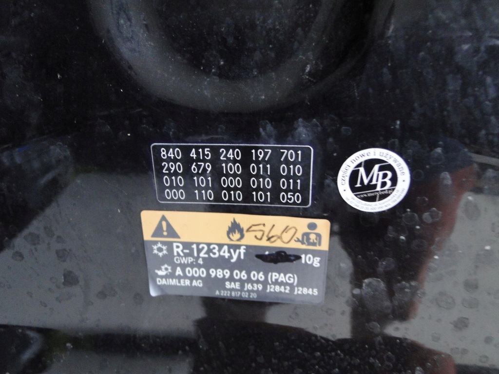 Mercedes amg gt x290 290 капот крышка двигателя 197 с Разборки