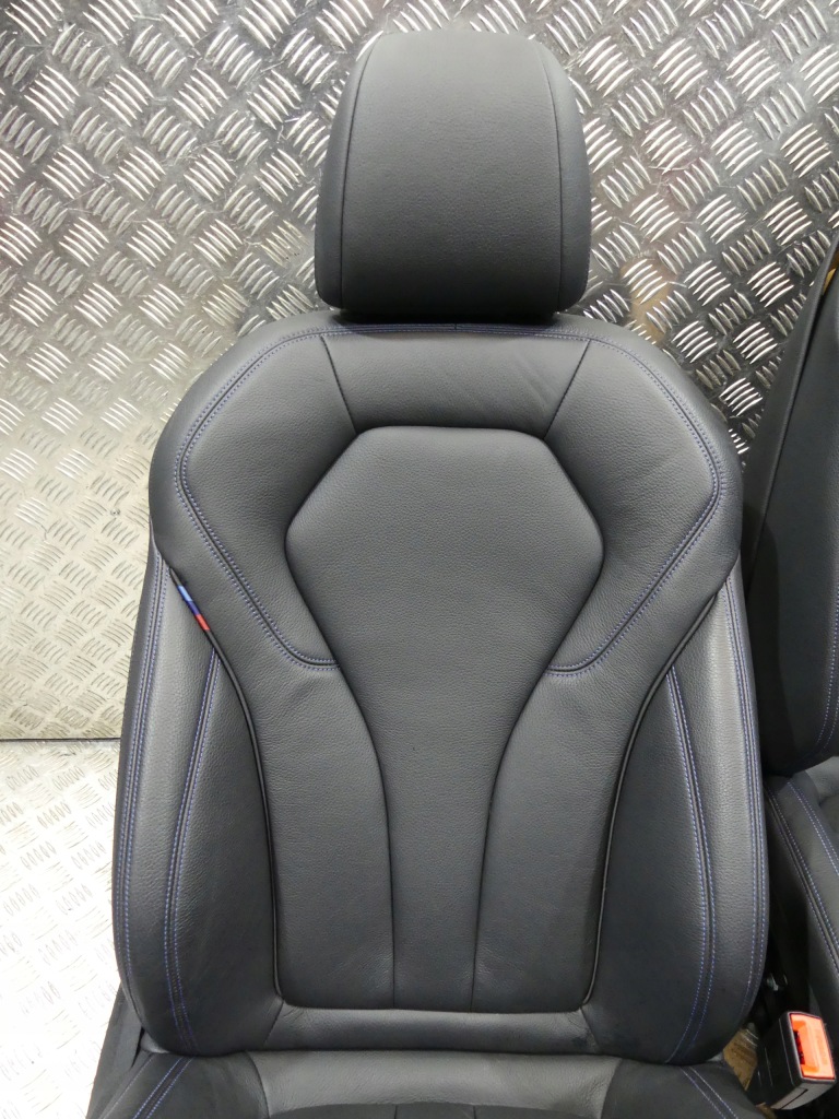 фото №11, Bmw 5 g31 lift sport оббивка сидіння + заднє сидіння підігрів обшивки mpakiet europa