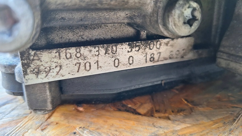 фото №6, Коробка передач передач автоматическая коробка передач a1683703500 mercedes a klasa w168 1.7 cdi