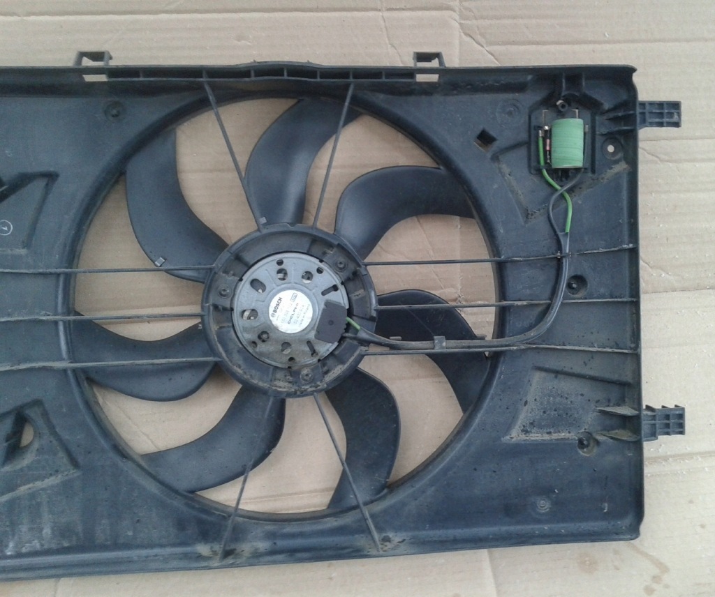 Вентилятор радиатора + корпус opel astra 4 iv j 09-15 1,7 cdti 0130308102 с Разборки