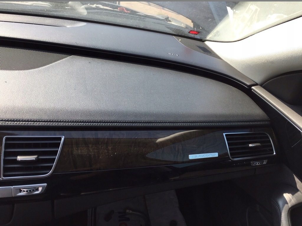 фото №14, Audi a8 d4 приборная панель приборная консоль czarna