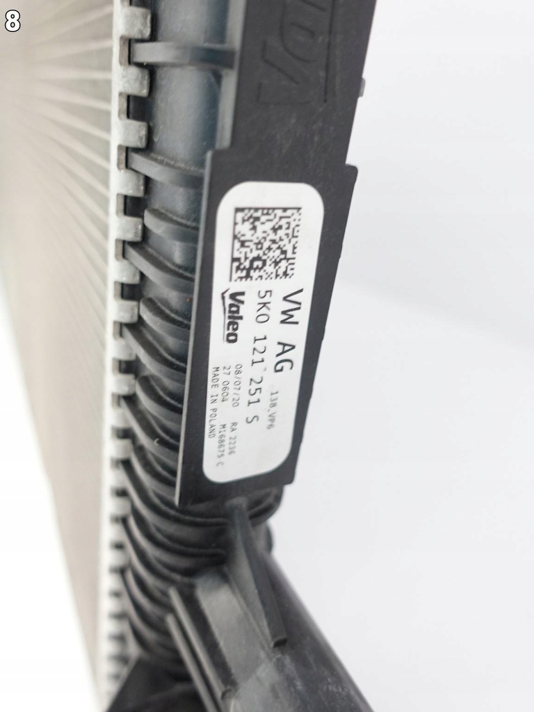 фото №9, Skoa yeti 5l vw scirocco jetta golf vi 5k0 beetle cc caddy радіатор wody