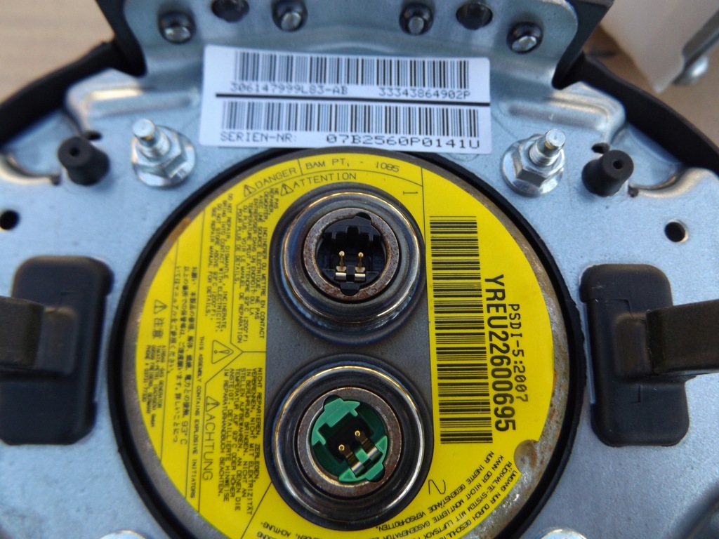 фото №5, Bmw x3 e83 lift подушки безпеки ремені заглушка оригінал eu