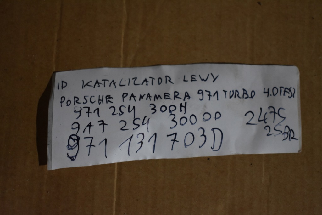 фото №5, Idealny каталізатор лівий porsche panamera 971 turbo 4.0 tfsi 1