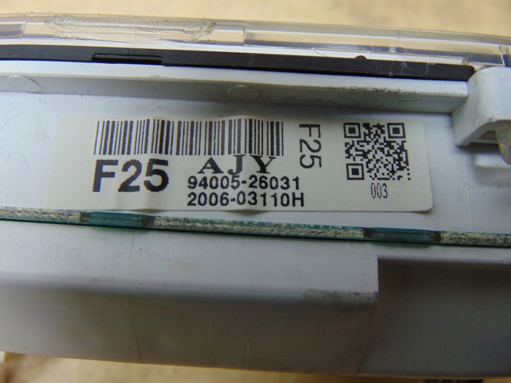 фото №13, Счетчик приборная панель hyundai santa fe 1 2.4 механическая коробка передач europa