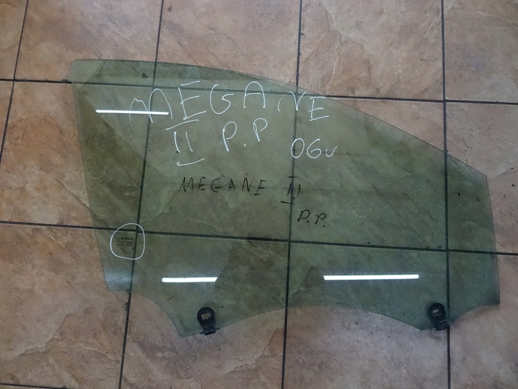 фото №1, Megane ii стекло дверь правый перед