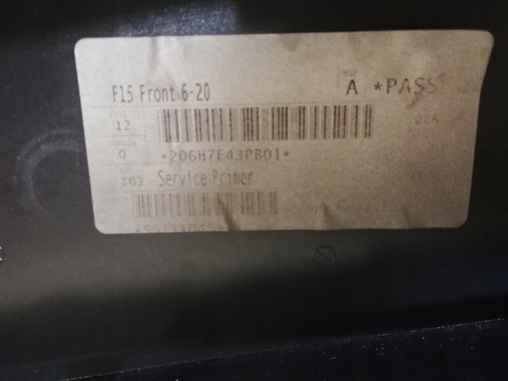 фото №12, Bmw x5 f15 бампер перед schwarz pod камера