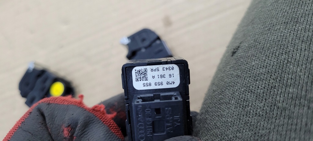 фото №7, A5 8w переключатель кнопка стекло 4m0959855 a4 b9 8w