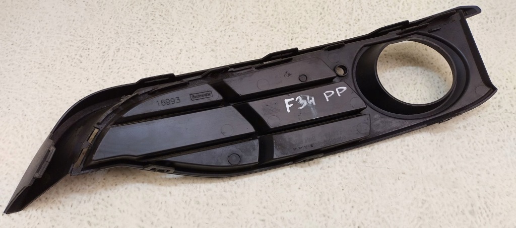 фото №7, Bmw 3 gt f34 13-16 przed lift правая рамка противотуманной фары рамка бампера 7293794