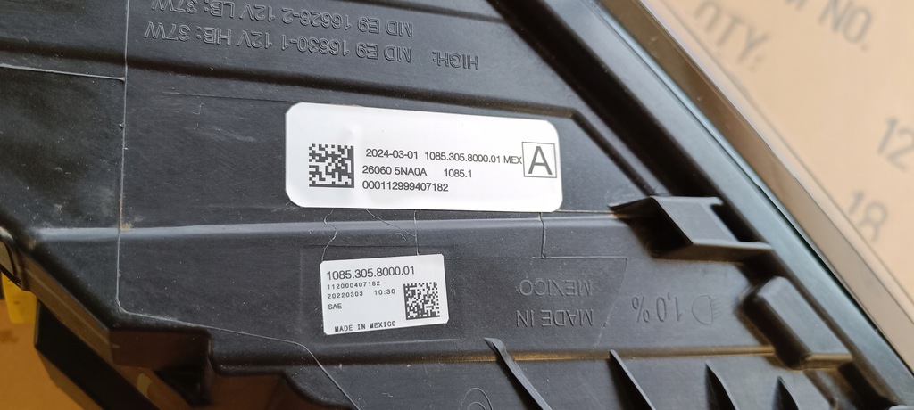 фото №14, Infiniti qx50 - лампа перед левая full led usa