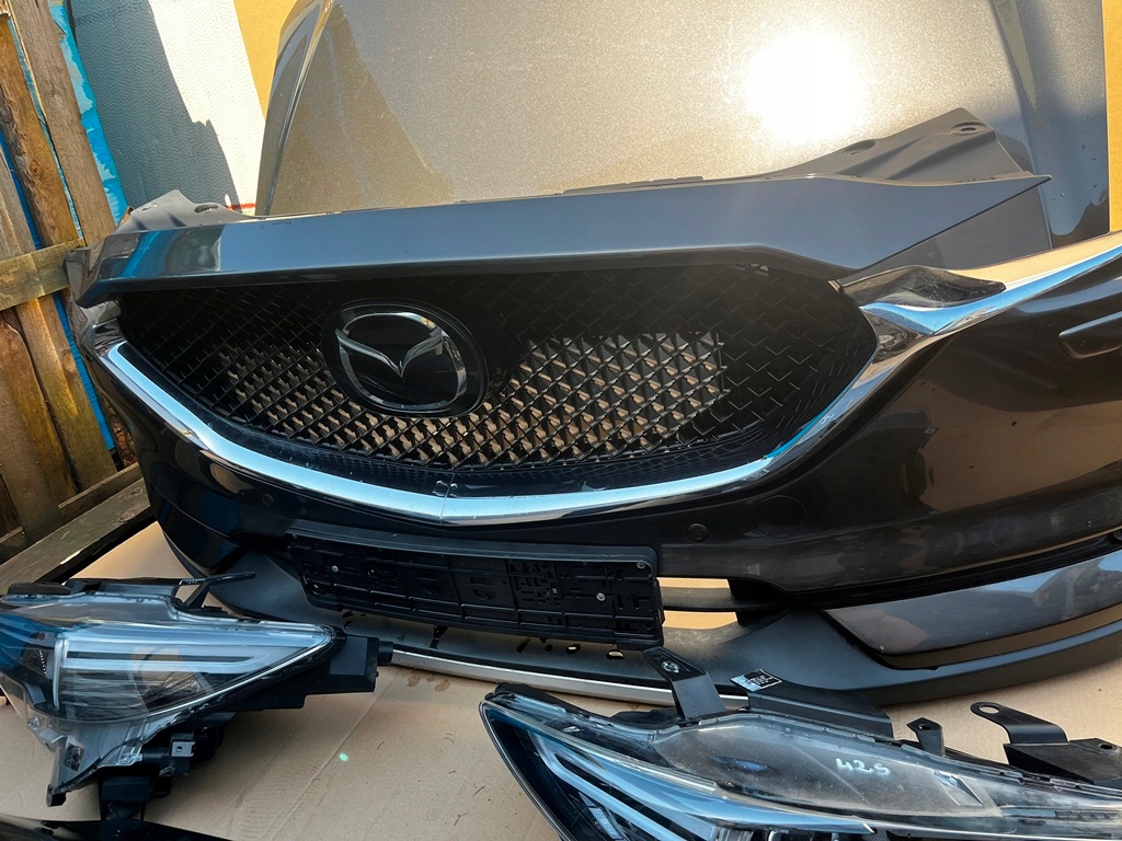 фото №7, Бампер mazda cx5 ii 17+ капот радиатор pas комплект 42s