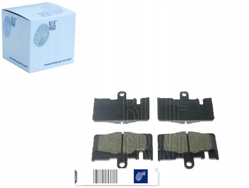 фото №1, Blue print тормозные колодки тормозные lexus ls 430 ucf30