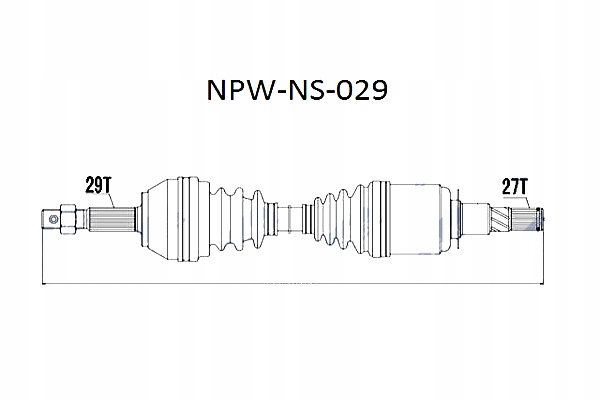 фото №11, Привідний вал привідна nissan navara mtm 05- pathfinder mtm 05- l p nty