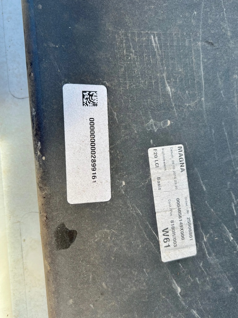 фото №13, Bmw 1 f20 f21 2018 lift lci бампер задній задня