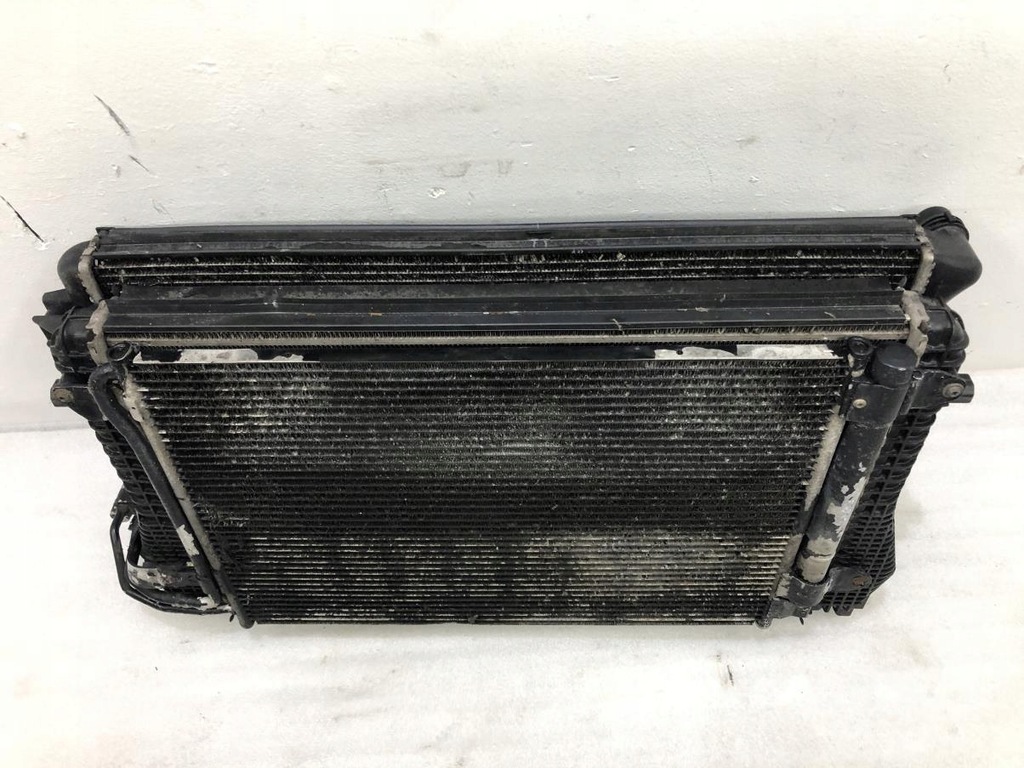 фото №9, Комплект радіатор вентилятори audi tt 8j 2.0tdi