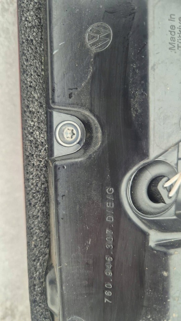 фото №6, Vw touareg лампи задня накладка комплект 760945307e