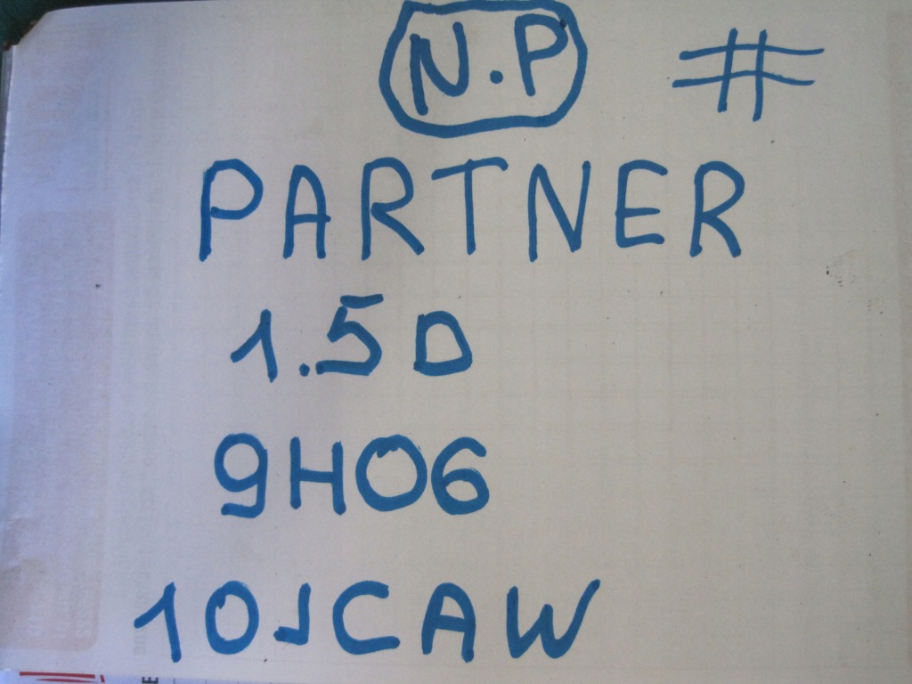 фото №6, Двигун двигун peugeot partner citroen 9h06 1.5 dci kompletny