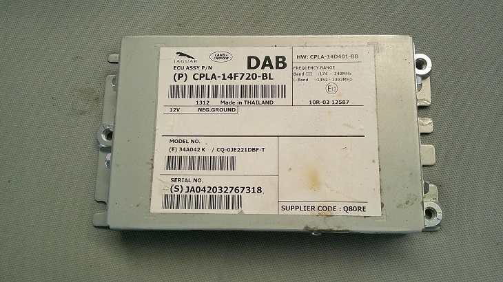 фото №1, Модуль радіо jaguar xf lift x250 land rover cpla-14f72-bl