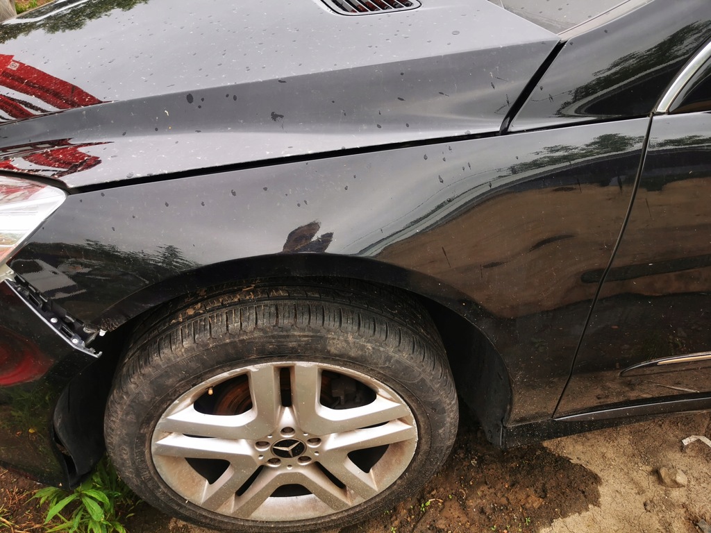 фото №1, Крыло левый перед mercedes r klasa w251 lift 197 x