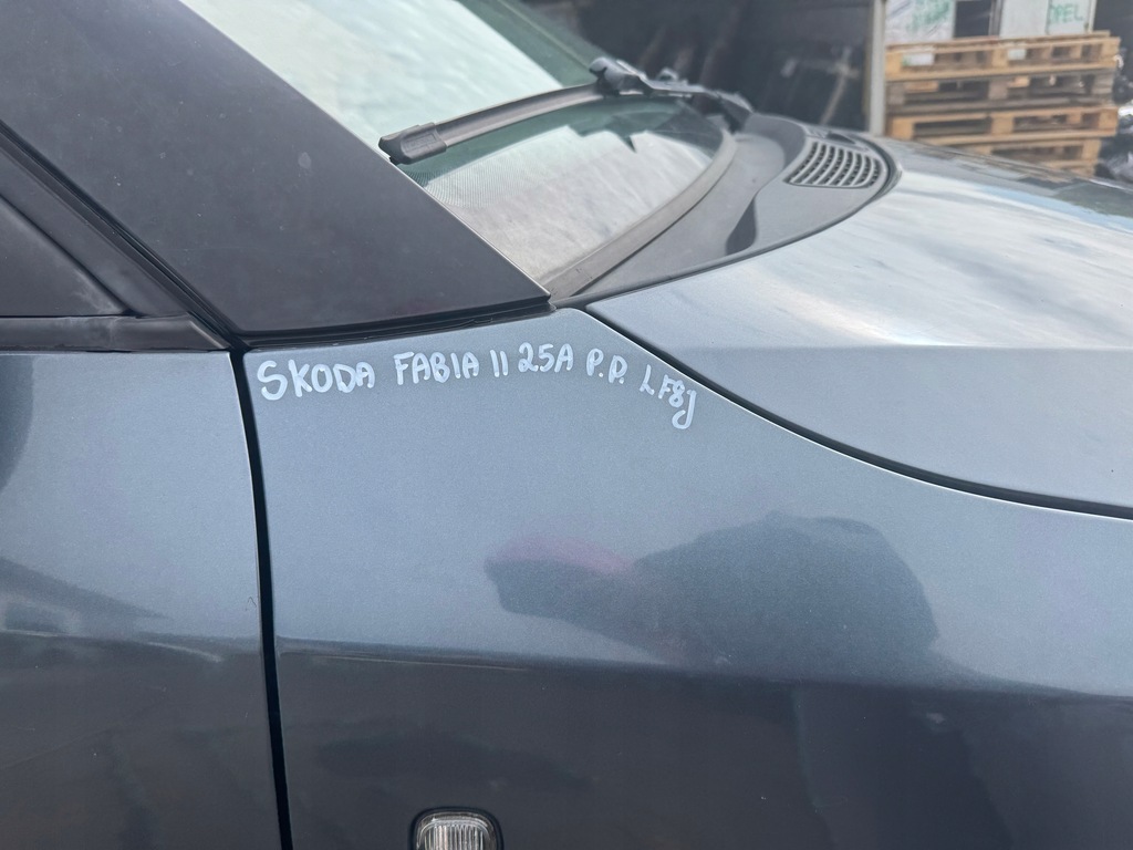 фото №7, Skoda fabia ii крыло правый перед передний lf8j