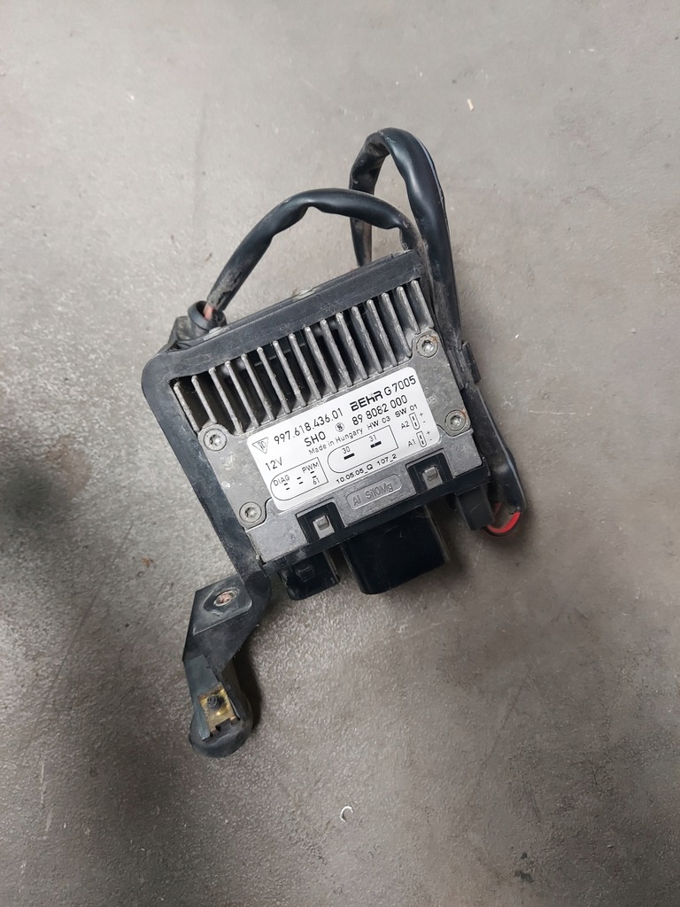 фото №5, Модуль вентиляторів porsche cayman boxster 987 99761843601