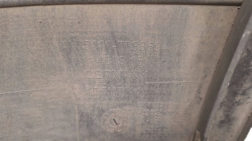 фото №10, Бампер перед 51117033694 bmw 5 e60 e61 03-