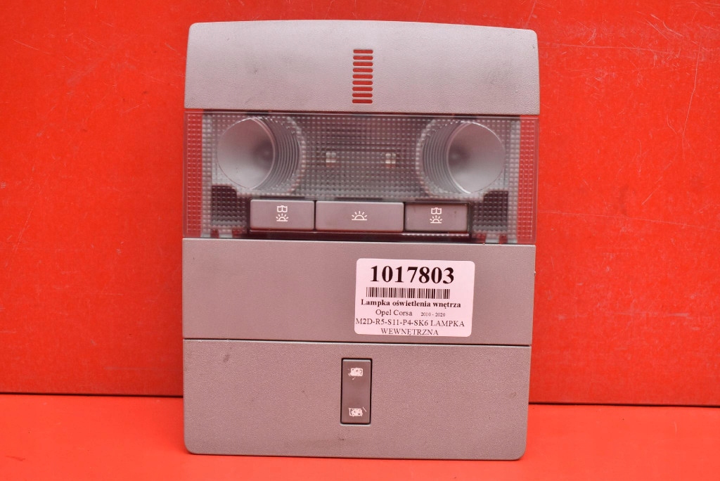 фото №1, Лампа освітлення салону перед 13166476 opel corsa d lift 10-20