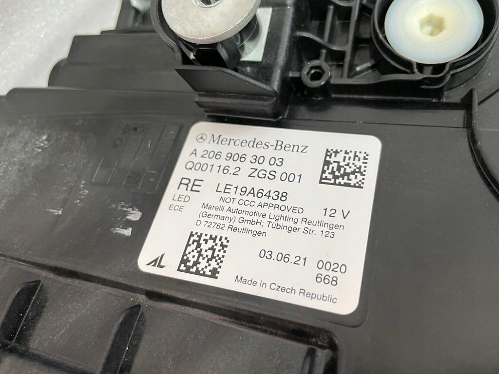 фото №16, Mercedes c kl w206 digital light лампа ліва права