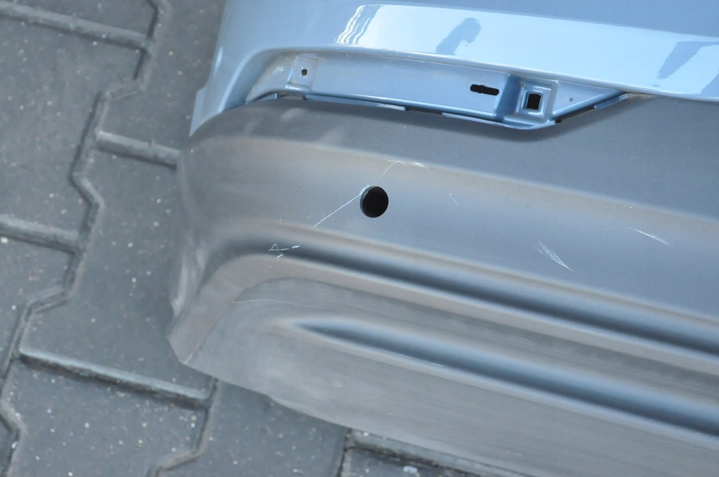 фото №9, Ford mustang mach-e бампер задняя задний pdc r7 glacier grey