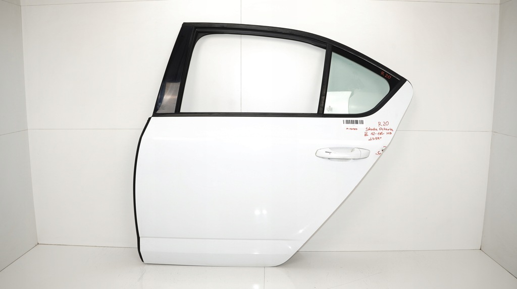 фото №1, Дверь левый задняя skoda octavia iii 12-16r ls9r