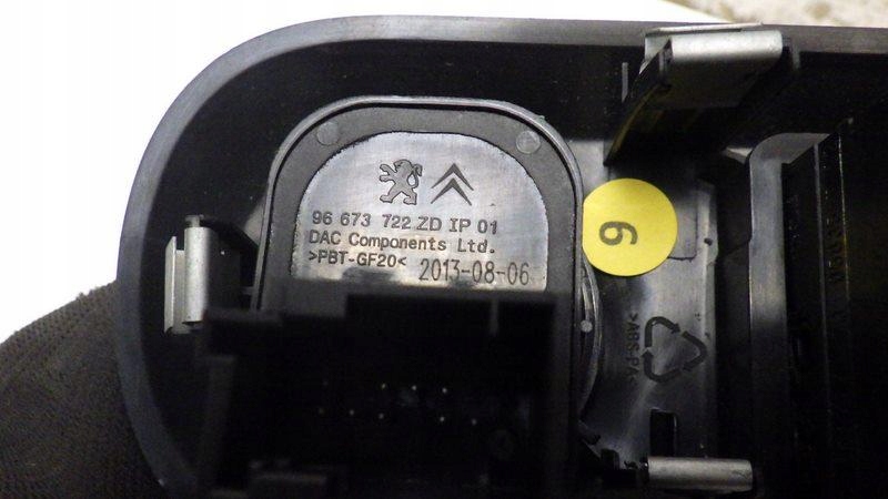 фото №7, Панель кнопка регулировки зеркал света citroen c4 cactus 96673722zd