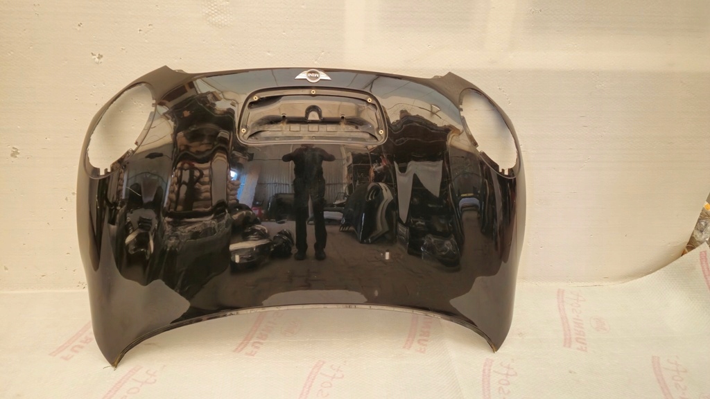 фото №1, Капот mini cooper r55 r56 r57 r58 s jcw lift lci czarna ładna