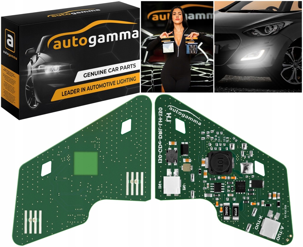 фото №1, Блок управления пластина модуль led drl hyundai i30 ii 11-17 правый