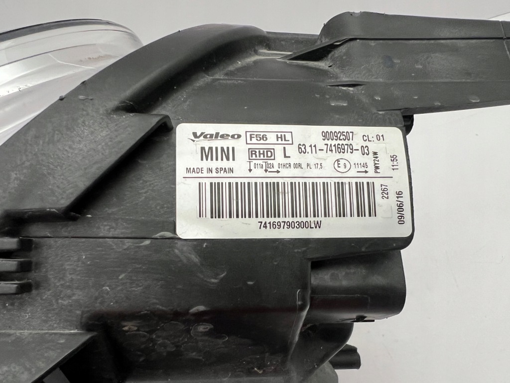 Фара ліва mini f54 f55 f56 f57 led uk rl rhd 7416979 в Україні