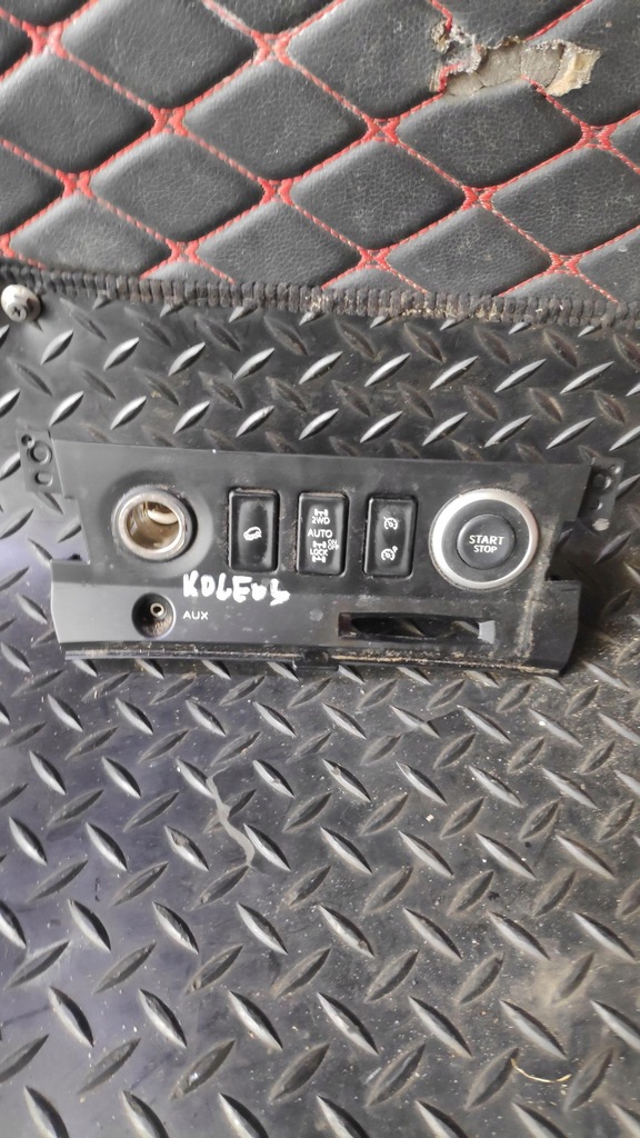 фото №1, Панель запуск стоп приводів anglik renault koleos i