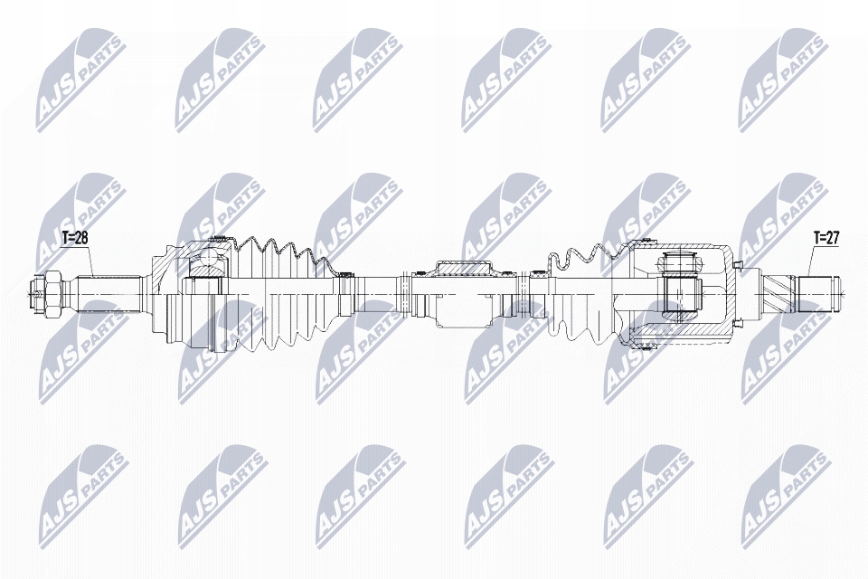 фото №1, Привідний вал dodge caliber 2.0 06.06- rl105772ag
