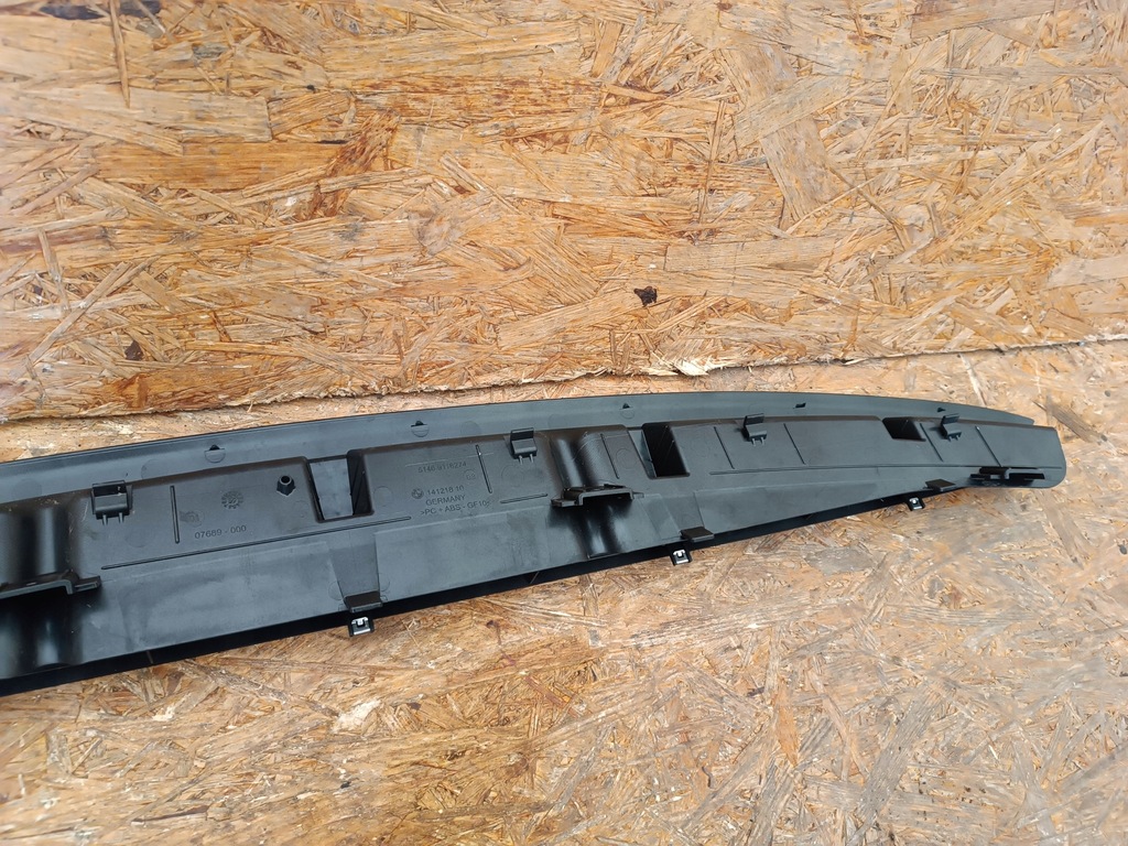 фото №10, Bmw 5 f10 f11 впуск воздуха решётка обдув задняя туннель среднего 9116274