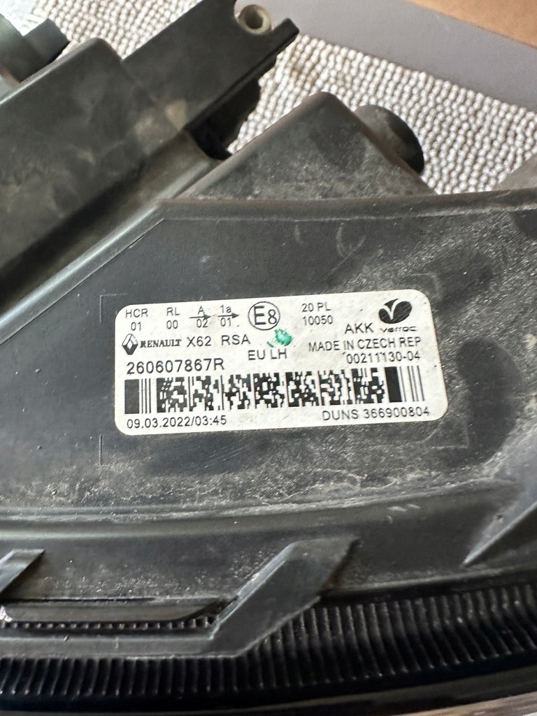 фото №8, Renault master iv лампи передні ліва права оригінальні з led версія europa