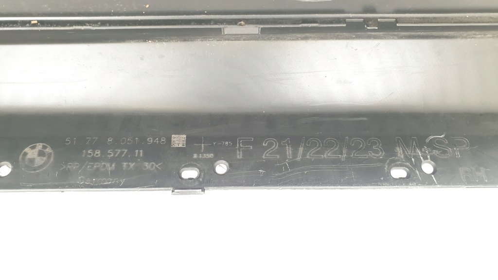 фото №7, Bmw 1 f20 m-pakiet молдинг порог правая