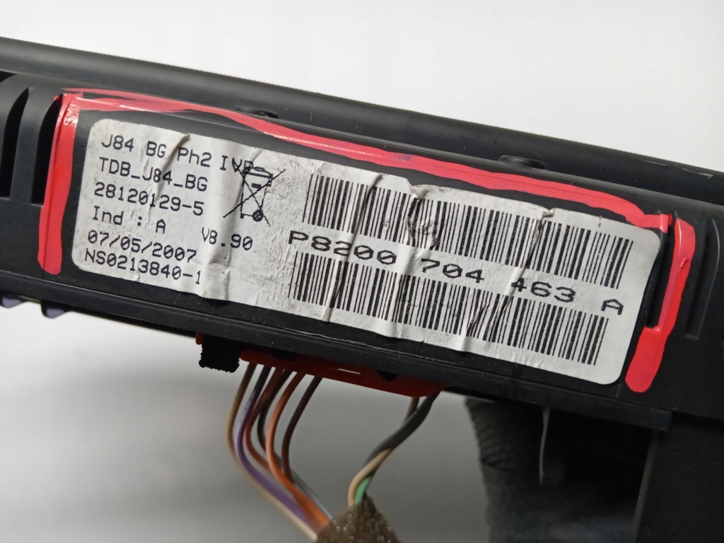 фото №6, Счетчик электрический renault grand scenic ii 2.0 dc