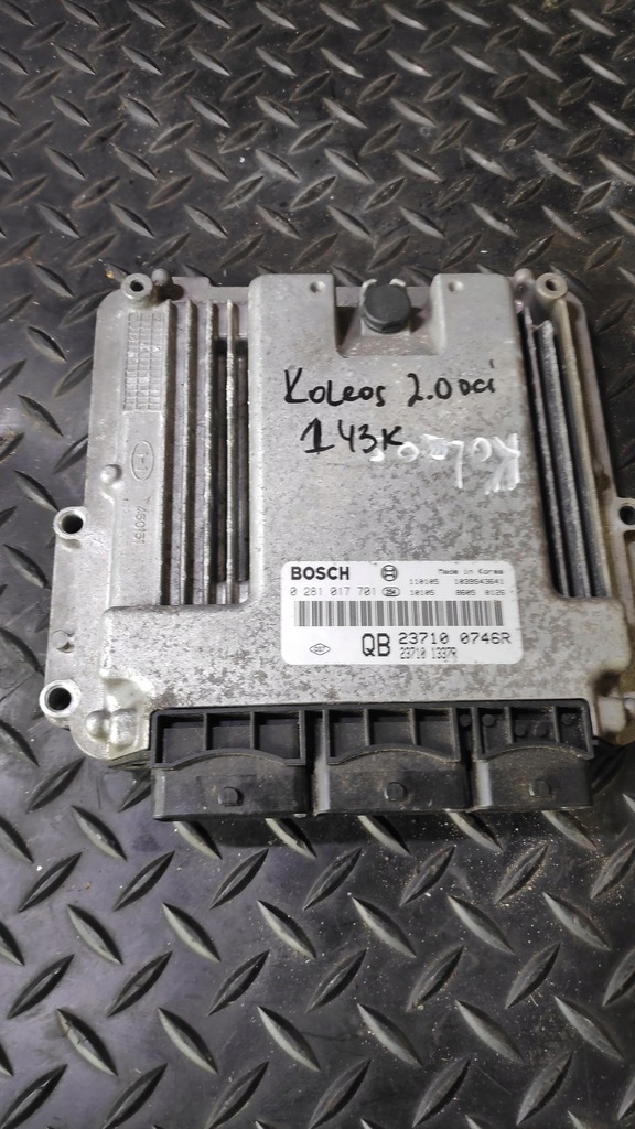 фото №1, Бортовой компьютер блок управления двигателя koleos i 237100746r